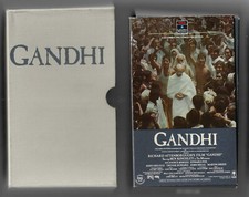 Gandhi Betamax Gatefold 2 Tapes Colombia Pictures 1982 BETA Ben Kingsley