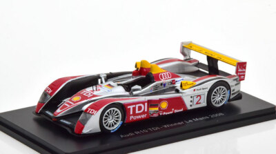 Audi R10 Tdi #2 Win le Mans 2008 Capello Kristensen Mcnish Spark S