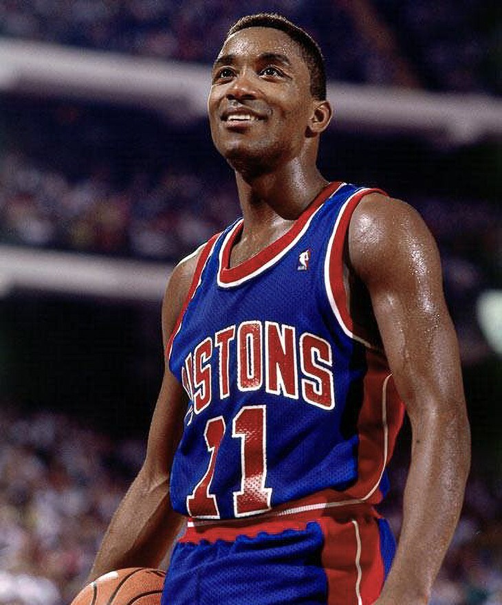 Thomas The Train Poster Isiah Thomas Autographed Detroit Pistons