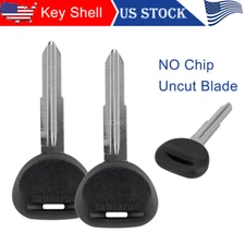 2 For Mitsubishi Eclipse Galant Montero Transponder Chipped Key Blank Case SHELL
