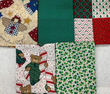 FAT QUARTER BUNDLE OF 5 - FQ967 - CHRISTMAS