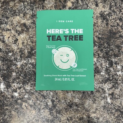 I Dew Care Here's The Tea Tree Mask 4-Terpineol New