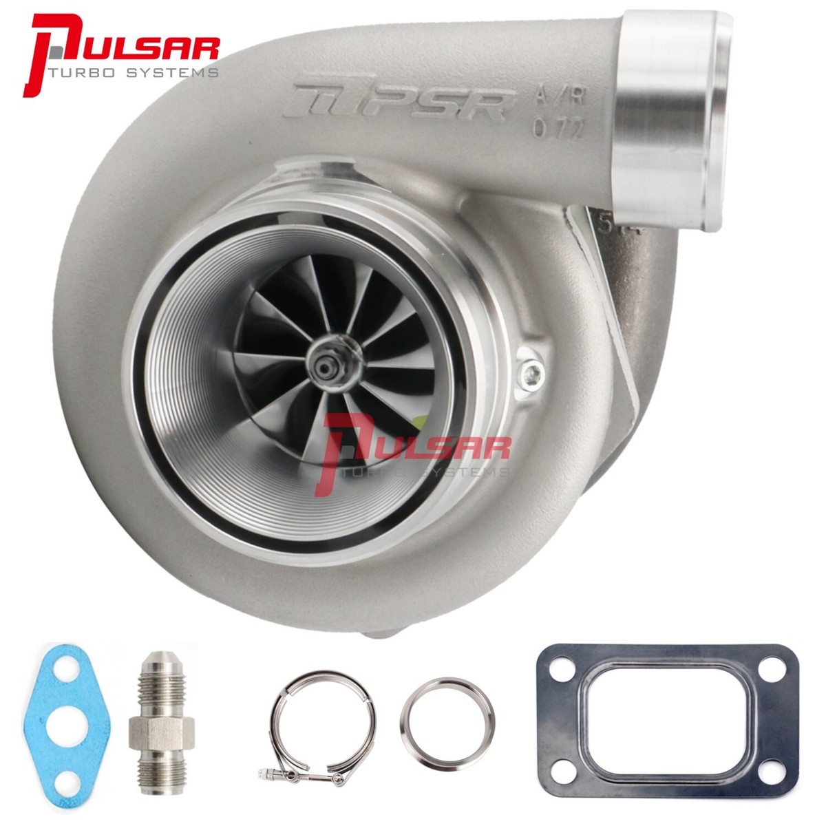 Pulsar Turbo T51R MOD PSR3582 GEN2 Dual Ball Bearing T3 inlet