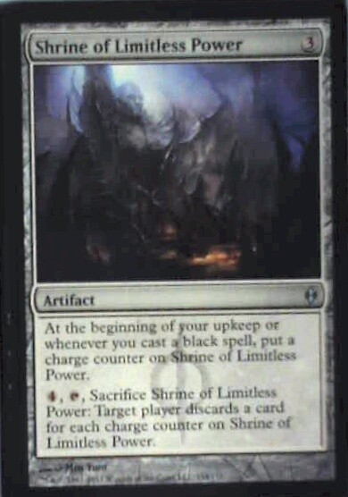 Shrine of Limitless Power - New Phyrexia: #154, Magic: The