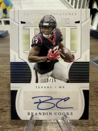 Brandin Cooks #S-BCO 2020 Panini National Treasures Signatures card