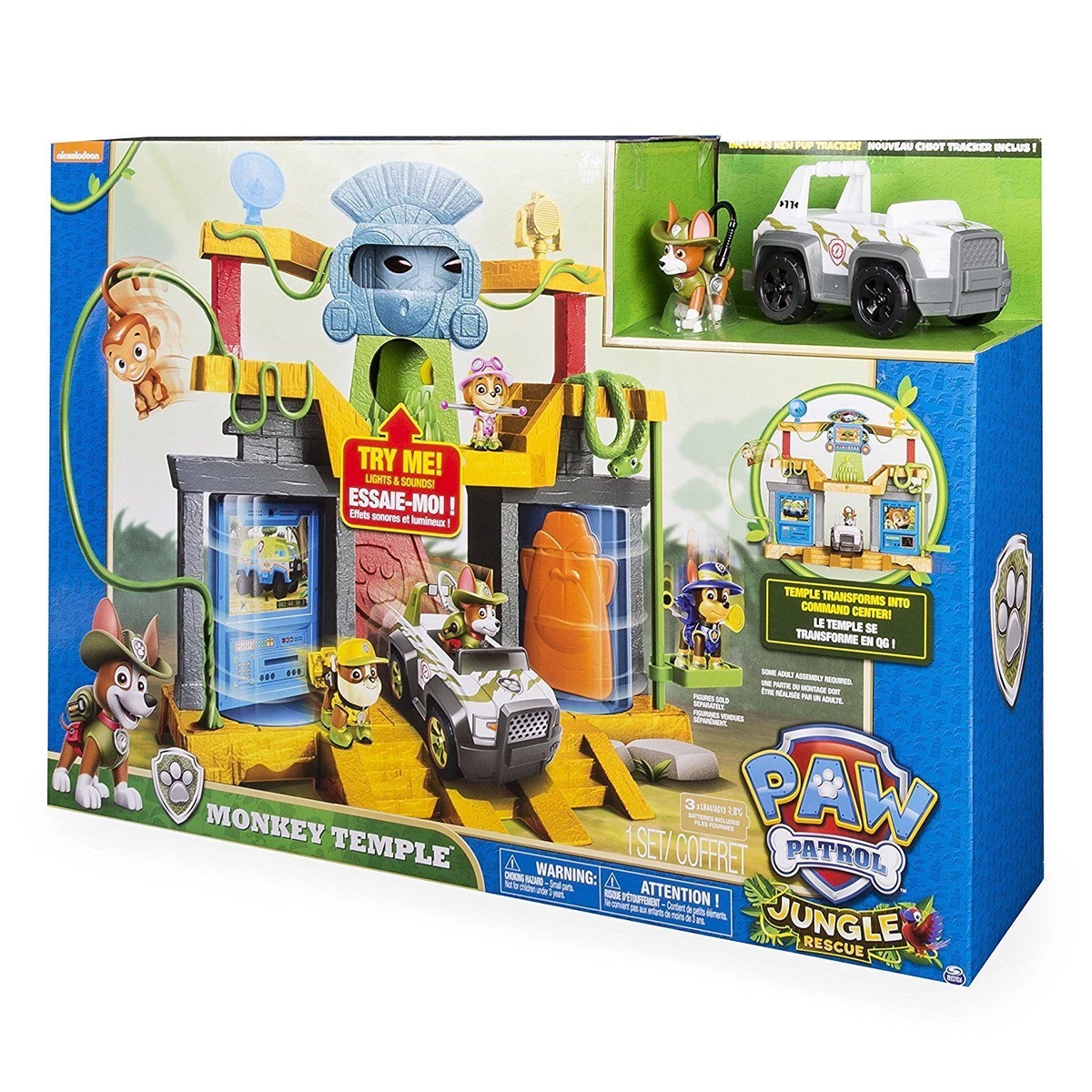 Paw patrol cheap monkey temple