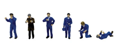 Bachmann 36-422 OO Gauge Garage Staff And Fitters