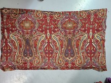 Ralph Lauren "Red Paisley" King Pillow Sham