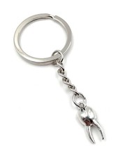 Tooth Tooth Root Denture Chew Metal Keychain Pendant Charm