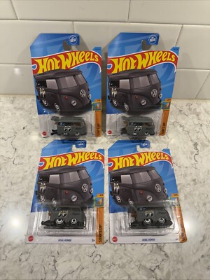 Hot Wheels Kool Kombi Mooneyes Surf's Up Lot of 4