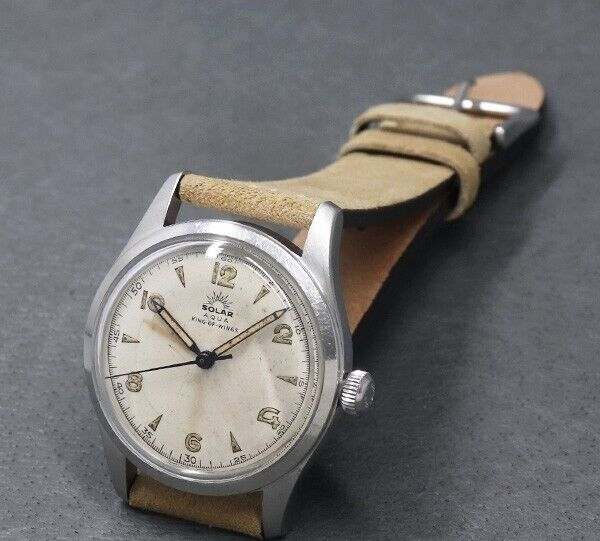 Tudor Solar Aqua Ref.4463 17Jewels 42mm Stainless Manual Winding