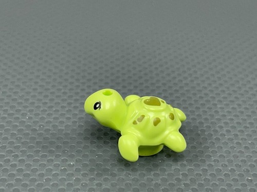 LEGO Animal Minifigure Baby Turtle Yellowish Green Olive Green Spots Friends - Picture 9 of 12