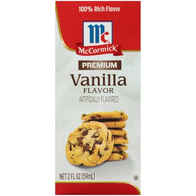 McCormick Kosher Premium Vanilla Flavor, 2 fl oz - 1 Box