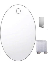 Deluxe Larger Anti-Fog Shower Mirror | Fogless Bathroom Shaving Mirror | Long...