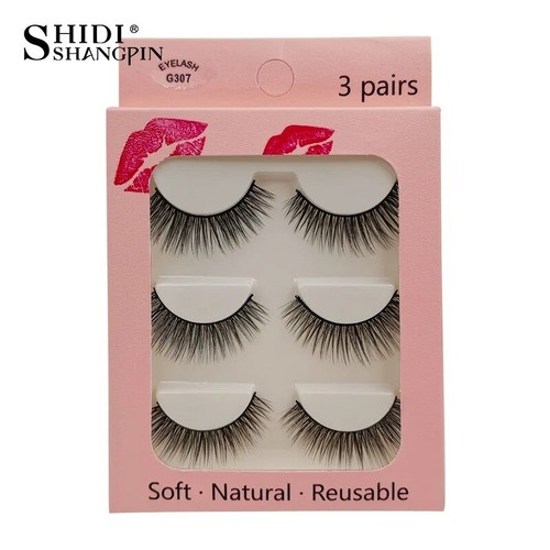 Wholesale Eyelashes 10 Boxes 3D Mink Lashes Natural Long False Eyelashes US Lash - Picture 17 of 18