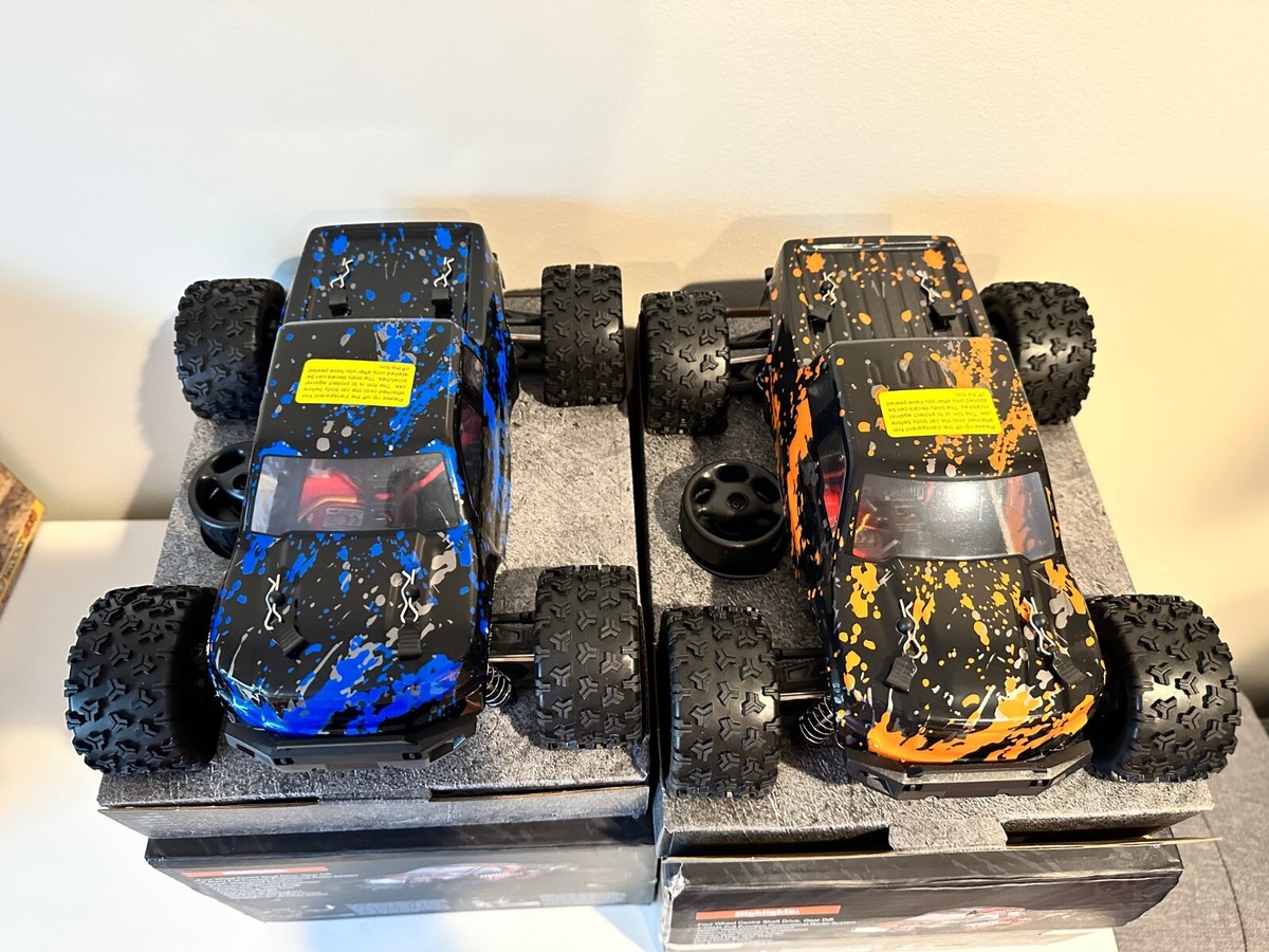 Bundle of 2 Cars, HAIBOXING 1:18 Scale RC Car 18859, 4WD ORANGE