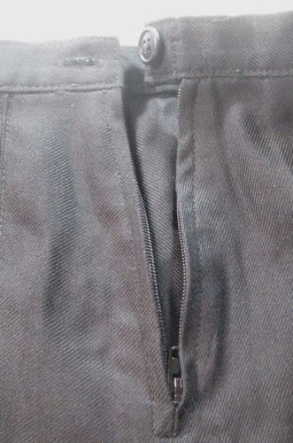 LANDS END schwarze Schuluniform Chino über Knie Kastenfaltenrock Mädchen 14 NEU - Bild 3 von 7