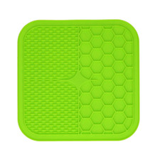 Lick Mat Duo L 30x30cm - Silikon Schleckmatte Leckmatte mit Saugn&auml;pfen