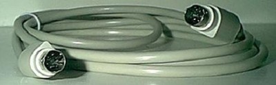 Mini Din Minidin 8 Pin Serial Crossover Cable Mac TX-RX 10 ft