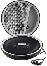 Portable CD Player Case Compatible with Deluxe/For Arafuna/For Gpx/For Soulcke/F