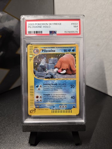 Piloswine graded PSA 7 for sale on eBay
