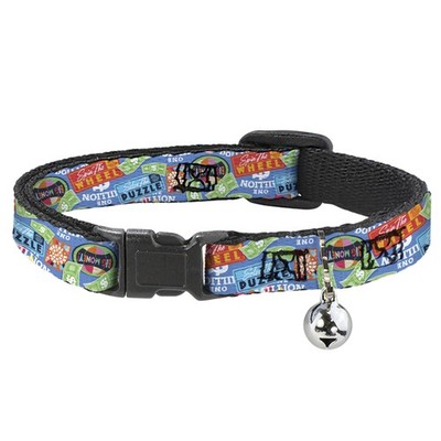 Sony Pictures Cat Collar, Breakaway Collar with Bell, Wheel of Fortu (US IMPORT)