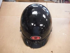 Rodia R DOT 8" By 6 1/2" Black Motorcycle Helmet, Has Light Scratches *NDR2