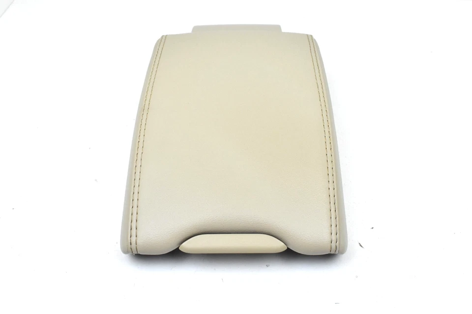 2011-2013 Volvo S60 XC60 Center Console Beige Leather Lid Armrest Assembly OEM - Изображение 2 из 4
