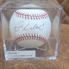 Joba Chamberlain Signed Baseball New York Yankees Not Authenticated