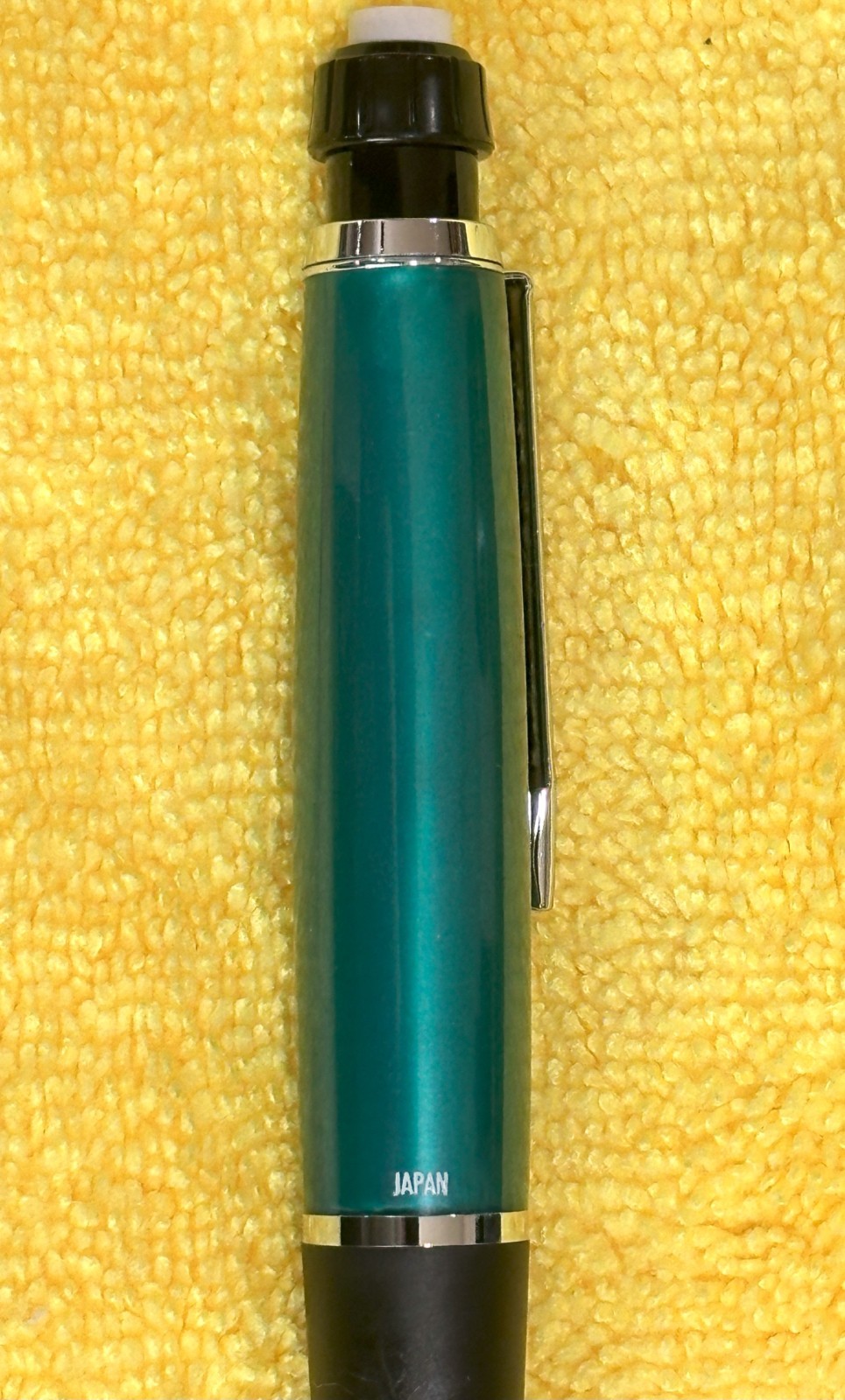 Paper Mate PhD Pencil.5mm Rare Forrest Green & Chrome Trim, New, Exceptional!