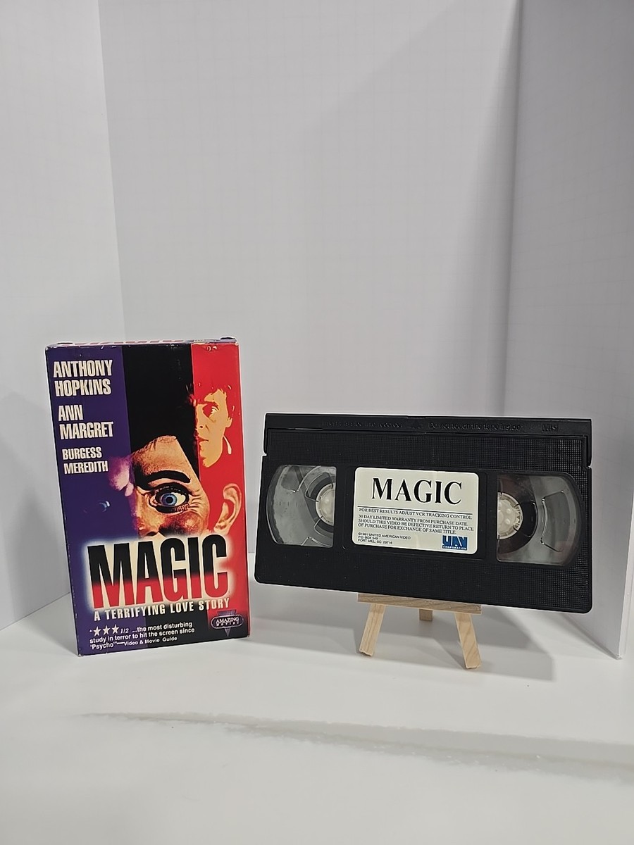Magic VHS 1978 Anthony Hopkins Ann Margret Burgess Meredith Horror