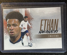 Ethan Nwaneri 2025 Futera FX Series 2 World Football Landscape England World Cup