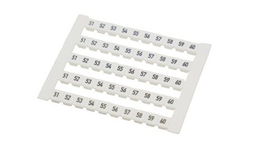 Weidmüller DEK5FWZ 51-60 Klemmenmarkierer dekafix 0523060051 VPE 500 Stück