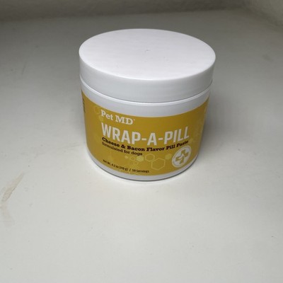 Pet MD Wrap A Pill Cheese & Bacon Flavor Pill Paste for Dogs - 1/27