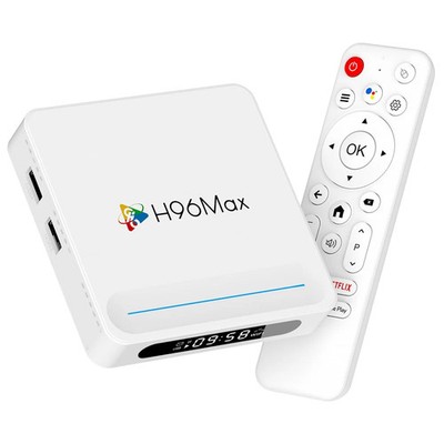 H96 Max H618 Plus 2+16GB Android TV Box WiFi 6 Bluetooth-Compatible 8K Ultra HD