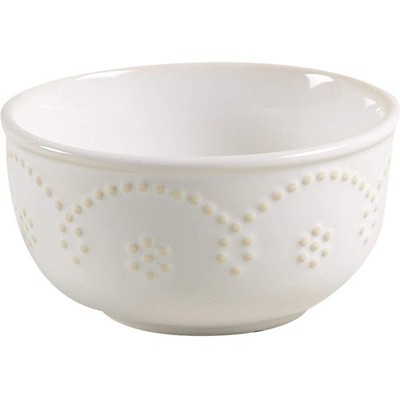 Food Network Fontinella White Oatmeal Bowl 10395765