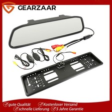 Rückfahrkamera Nummernschild IR 170° Weitwinkel Nachtsicht HD Einparkhilfe