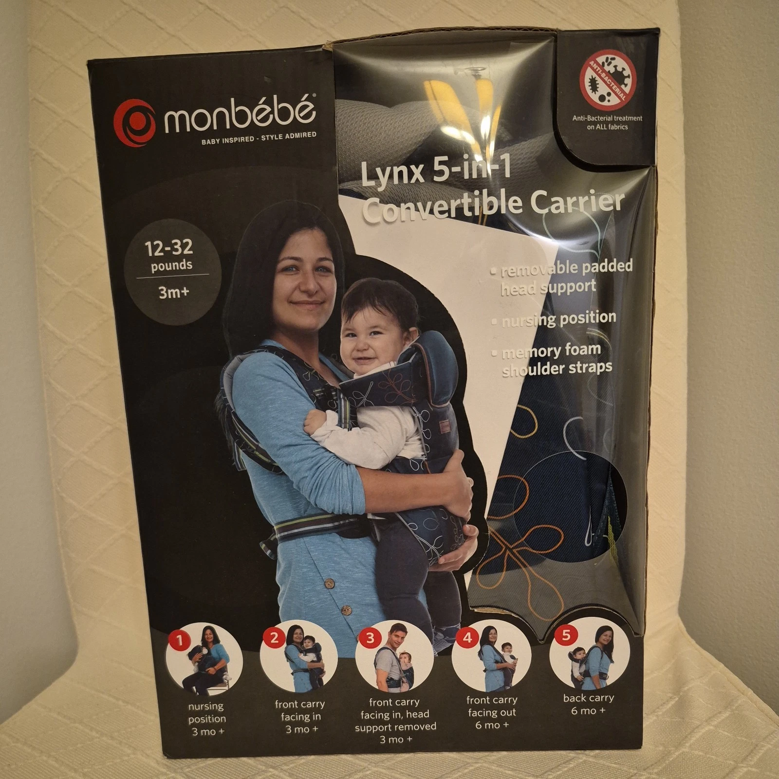 Monbebe Ly X 5-1 Convertible Carrier