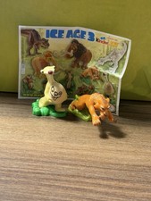 Kinder Joy Ice Age 3 Figuren Sid & Diego mit BPZ