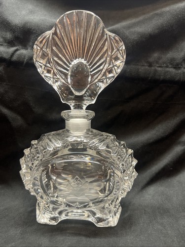 House Of Global Art , Rose And Sunburst Crystal Perfume Bottle. - Picture 2 of 17