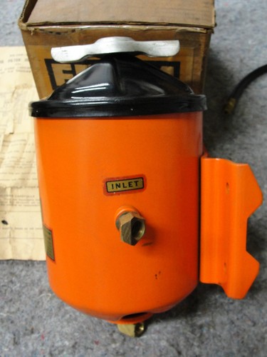 MEGA RARE NOS VINTAGE FRAM F4-19P/W OIL FILTER ASSEMBLY 1955 CHEVROLET V-8 - Picture 5 of 12