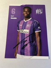 VfL Osnabrück Autogrammkarte Kofi Amoako Handsigniert