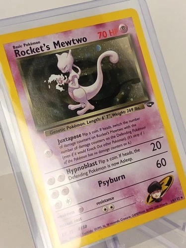 Pokemon TCG Rocket's Mewtwo Gym Challenge 4/132 MP