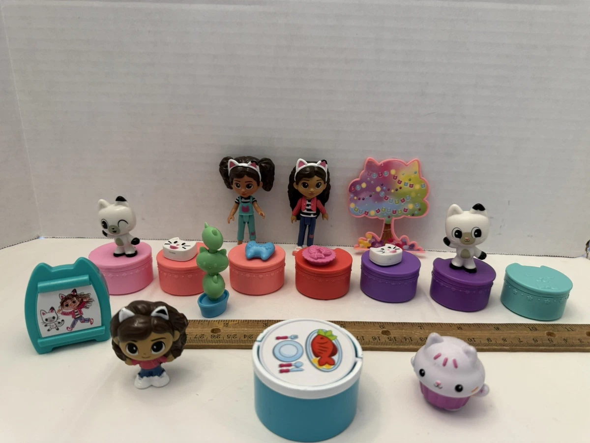 Mixed Lot Collection Gabby's Dollhouse Figures, Furniture