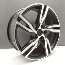 VOLVO V40 R DESIGN IXION BLACK 18" ALLOY WHEEL DIAMOND CUT 31423873 GENUINE