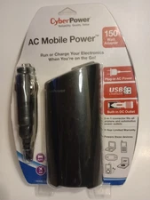 CyberPower AC 12V Mobile Power (CPS150CHU) 120 V Output USB Inverter