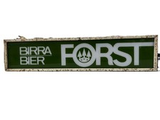 INSEGNA PUBBLICITARIA BIRRA FORST VINTAGE