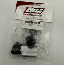 Losi LOS261004 Exhaust & Rear Brake Rotor: PM-MX