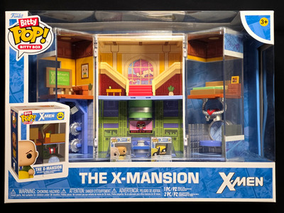 Bitty Pop! - The X-Mansion Bitty Box Playset - X-Men - Funko - Marvel