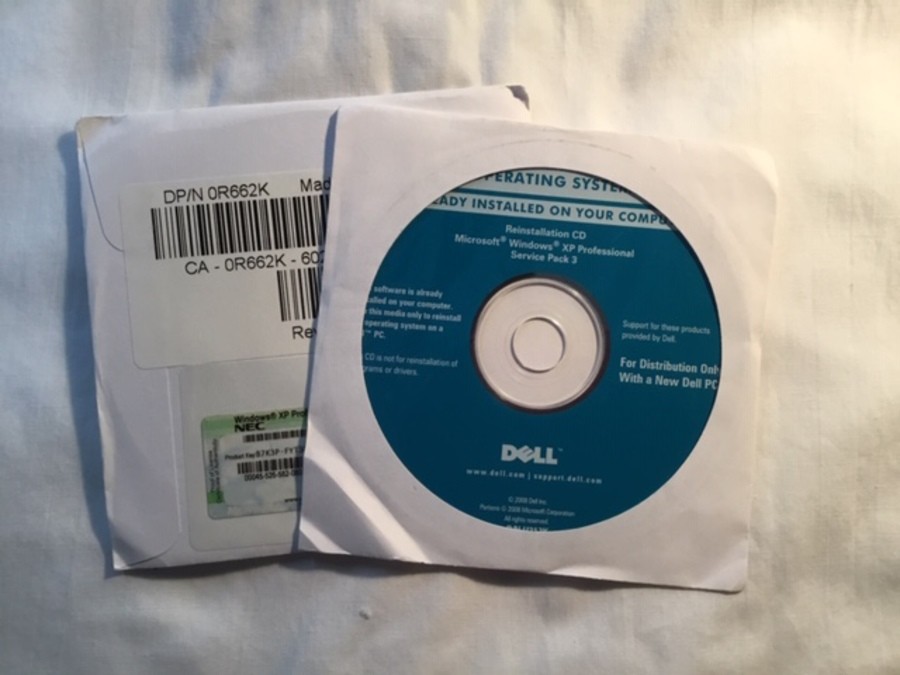 Microsoft Windows XP Professional Edition - SP3 - OEM CD-ROM